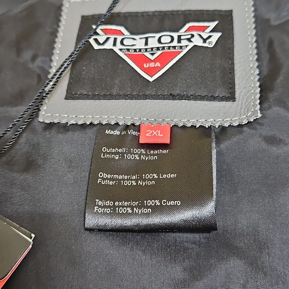 Victory Leather Vest - Picture 4 of 6
